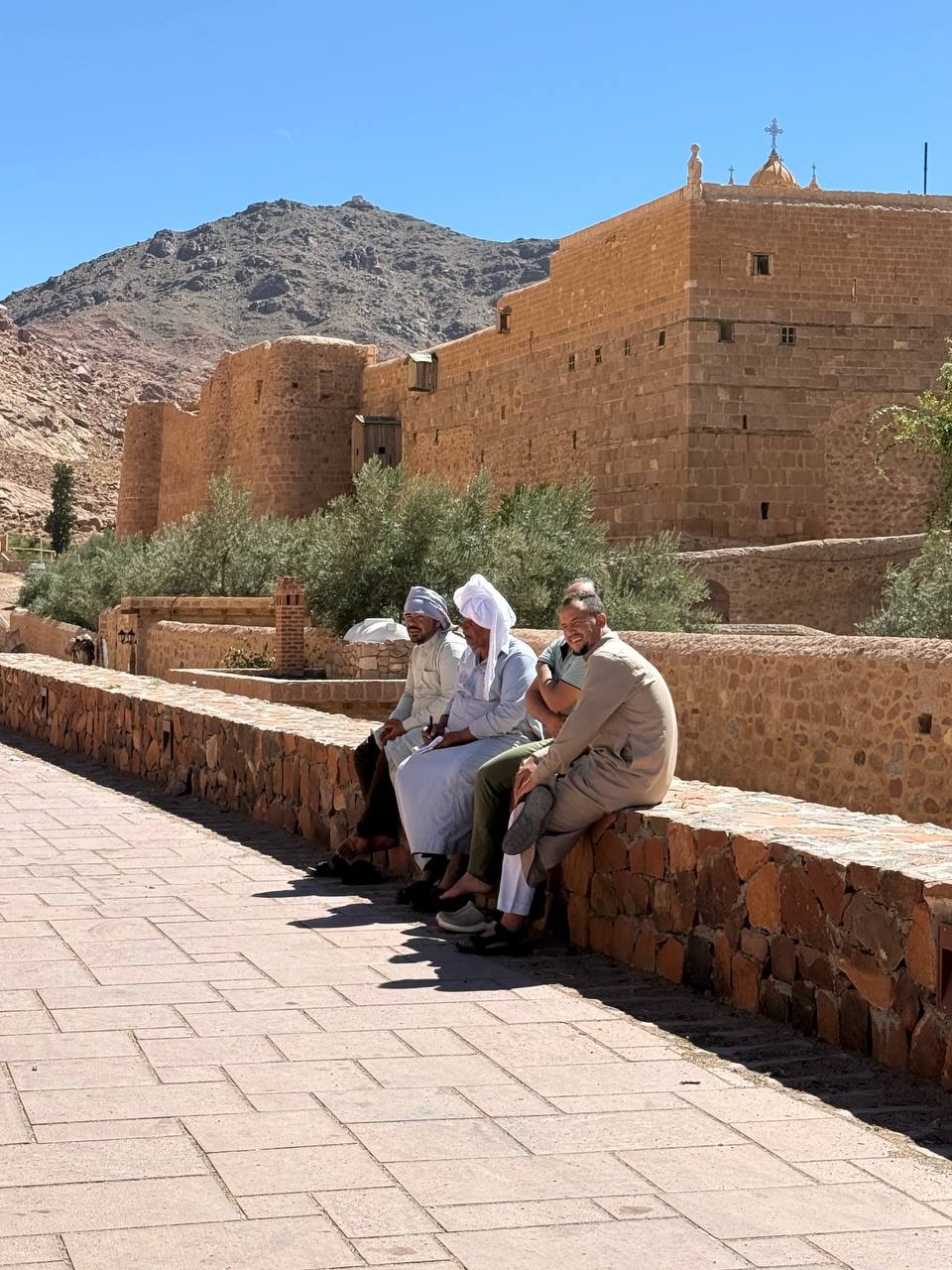 Biara St. Catherine di kaki Gunung Sinai.